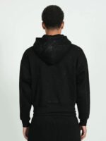 Levoleur Raws Zipper Black Galaxy Hoodie