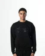 Levoleur Crewneck Black Galaxy